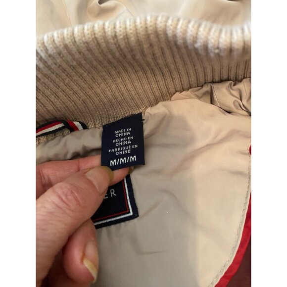Tommy Hilfiger Quilted Winterwith Hood Puffer Coat Medium - Picture 5 of 13